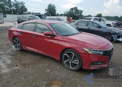 2020 Honda Accord Sport from USA, damaged, VIN 1HGCV2F3XLA015147